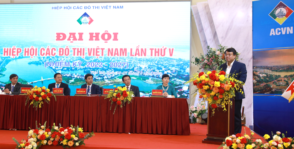 Đại hội Hiệp hội các Đô thị Việt Nam lần thứ V